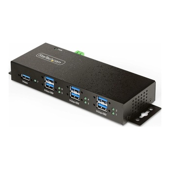 Image 1 of StarTech StarTech. com 5G7AINDRM-USB-A-HUB интерфейсен хъб USB 3.2 Gen 1 (3.1 Gen 1) Type-B 5000 Мбит/с Черен (5G7AINDRM-USB-A-HUB)