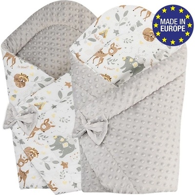 Bomimi zavinovačka minky zvířátka béžová – Zboží Dáma