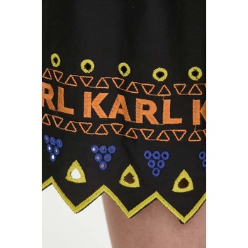 Karl Lagerfeld Памучен къс панталон Karl Lagerfeld (241W1003)