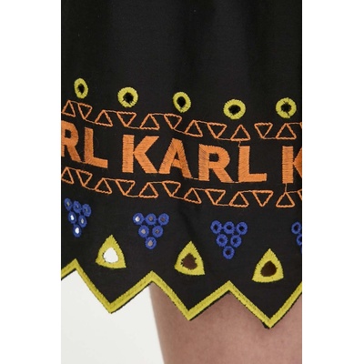 Karl Lagerfeld Памучен къс панталон Karl Lagerfeld (241W1003)