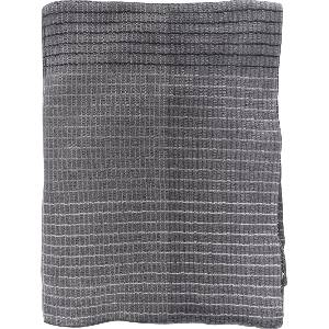 Södahl Карирано одеяло Interlace 130 x 170 см сиво (12065)