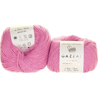 Příze Baby Cotton 3422 růžově fialová