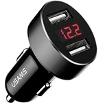 USAMS Зарядно за кола usams - c1, usb-a, 26w черно (cc45gc01)