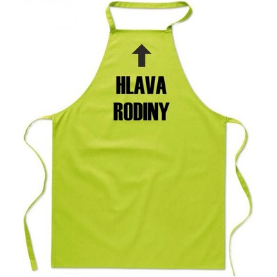 Povidlo.cz Zástěra Hlava rodiny Limetková