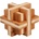 Fridolin Логически 3D пъзел Fridolin Doublecross