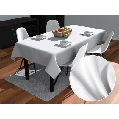Biante bavlněný satén obrus ST-001 Biely 50x100cm
