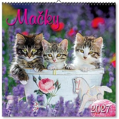 Nástenný Mačky 2027