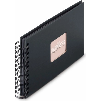 Hama "Fine Art" Spiral NewBlack 24x17 50 black Pages 9833