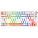 VGN Professional Gaming Mechanical Keyboard N75 RGB Jelly Orange Power Purple Switches Tactile (N75-OR-PP)