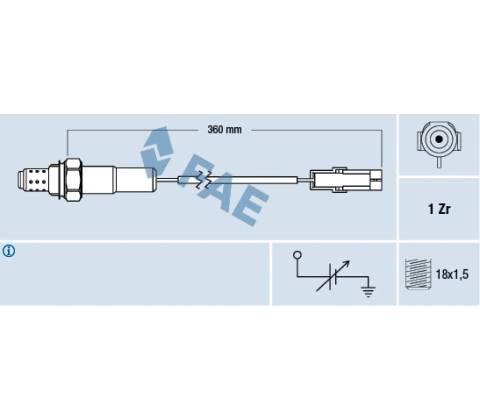 FAE Lambda sonda 77101