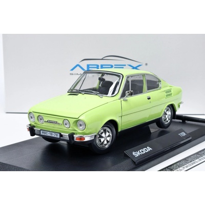 Abrex škoda 110R Coupé Lipová 1980 Zelená 1:18