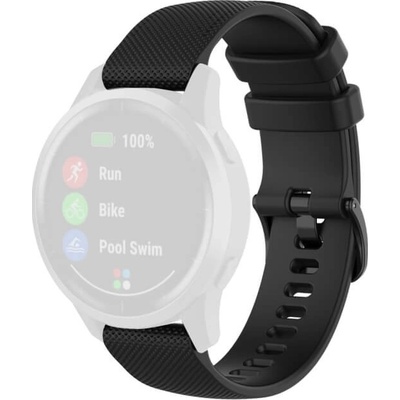 PROTEMIO Řemínek Garmin Vivoactive 4 / Garmin Venu 2 černý 43369