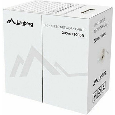 Lanberg LCU5-12CU-0305-G UTP Cat.5e DRUT CU, 305m, zelený