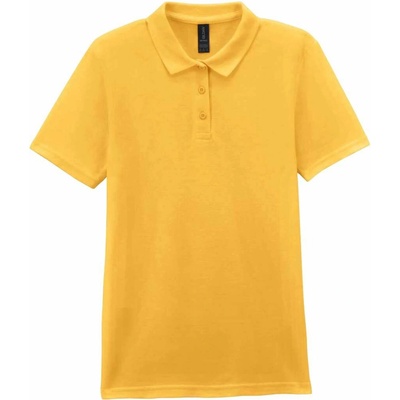 Gildan dámská polokošile Softstyle sedmikráska žlutá