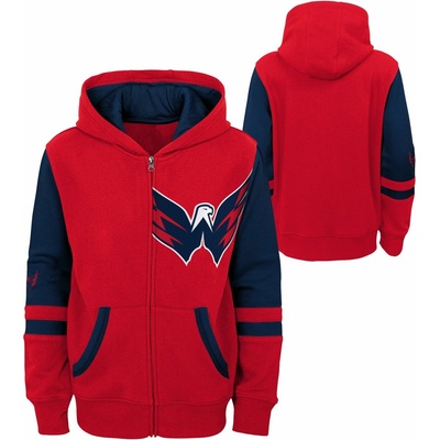 Outerstuff Detská mikina Washington Capitals Faceoff Colorblocked Fleece Full-Zip