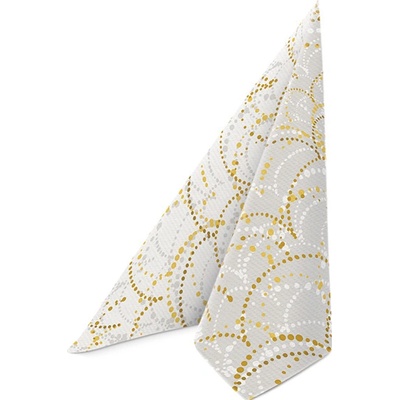 PAW Ubrousky Airlaid Reverse Festive garland 461624 40x40cm