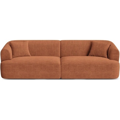 Cosmopolitan Design Campi 255 cm pohovka Menčestrová v terakotovej farbe