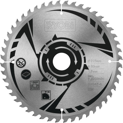 Ryobi SB216K16T48A1 216mm pilový kotouč do pokosové pily (48 zubů)