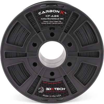 3DXTECH CARBONX ABS+CF čierná 1,75mm 750g