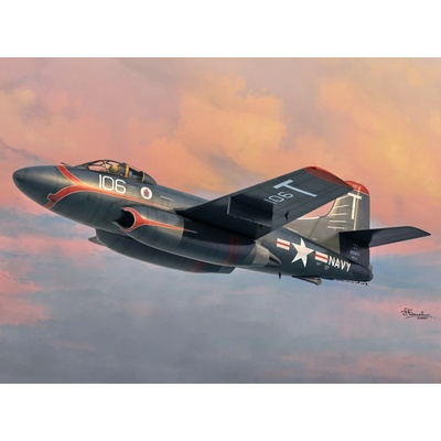 Sword F3D Skyknight over Korea New cockpit interior and masks models 1:72