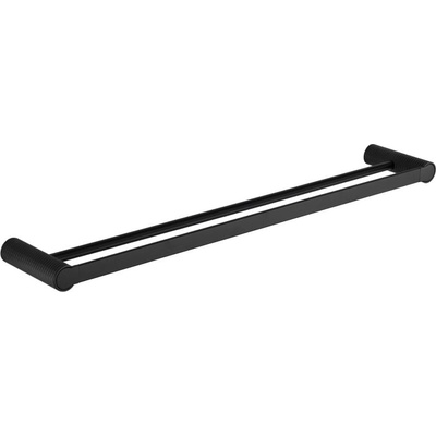 Mexen Base двоен закачалка за кърпи, черен - 7088225-70 (7088225-70)