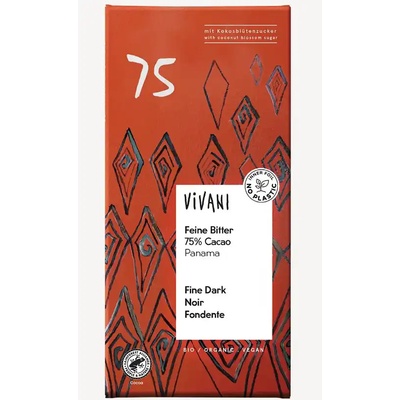 VIVANI hořká 75% s kokos.cukrem 80 g