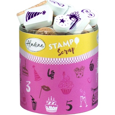 Aladine Razítka Stampo Scrap Oslava