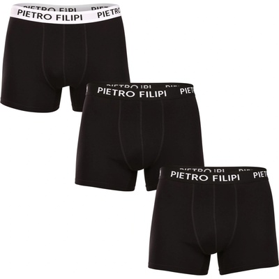Pietro Filipi Набор от три - мъжки боксерки Pietro Filipi черни Pietro Filipi | Cheren | МЪЖЕ | XXL
