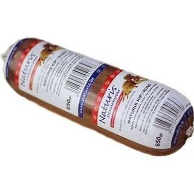 Naturis Houdbaar kip výcviková saláma kura 650 g