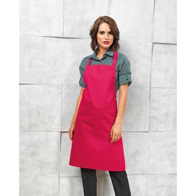 Premier Workwear Zástěra s laclem PR102 natural