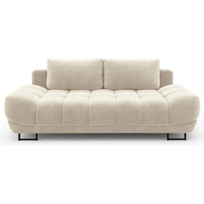 Windsor & Co Sofas trojmiestna rozkladacia pohovka so zamatovým poťahom Cirrus Béžová
