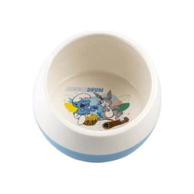 Duvo+ Šmoulové Keramická miska hudebník Trumpetka 800 ml