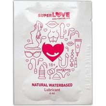 SuperLove Natural Waterbased Lubricant 4 ml