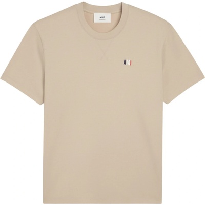 AMI PARIS BLEU BLANC ROUGE Beige tričko Béžová