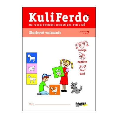 KuliFerdo Sluchové vnímanie pracovný zošit 7