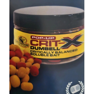 Poseidon Baits Poseidon CRIT-X Dumbell 12mm 45g - Fish carp červená