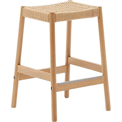 Kave Home Yalia 66 cm dub s výpletem