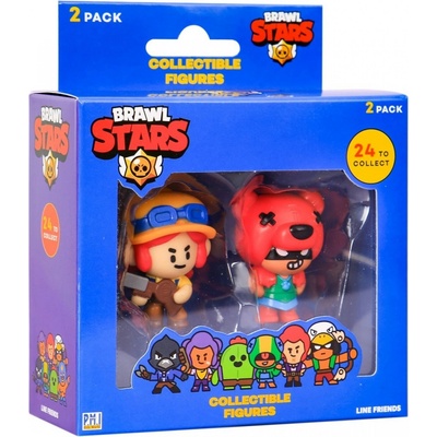 PMI Kids World Brawl Stars 2pack série 1 Jessie a Nita