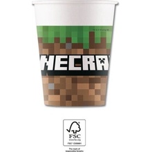 Procos Papierové poháre Minecraft 200ml