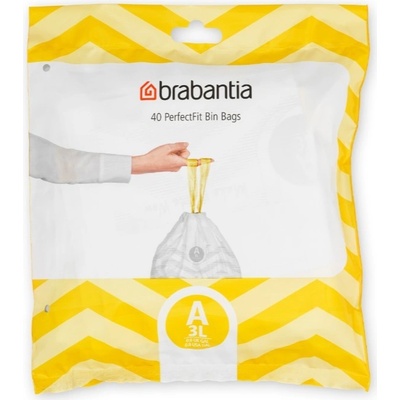 Brabantia PerfectFit pytle 3 L A 40ks v balení 12µm