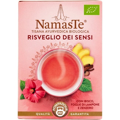 Pompadour Ajurvédsky Bylinný Čaj Prebudenie Zmyslov Namaste 15