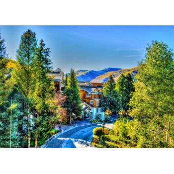 Image 1 of Bluebird Puzzle - Puzzle Vail, Colorado, USA - 1 000 piese
