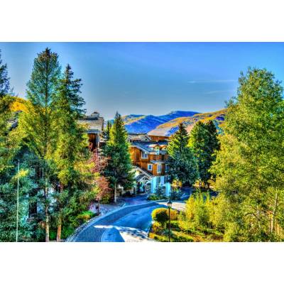 Bluebird Puzzle - Puzzle Vail, Colorado, USA - 1 000 piese