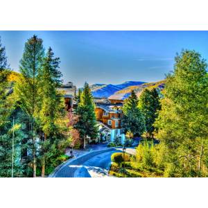 Bluebird Puzzle - Puzzle Vail, Colorado, USA - 1 000 piese