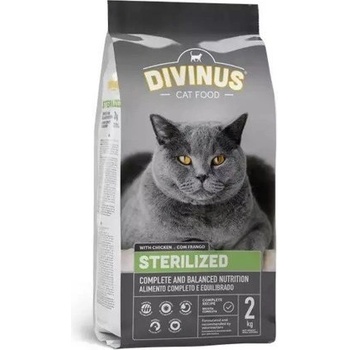 DIVINUS Cat Sterilized - суха храна за котки - 2 кг