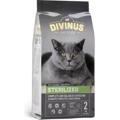 DIVINUS Cat Sterilized - суха храна за котки - 2 кг