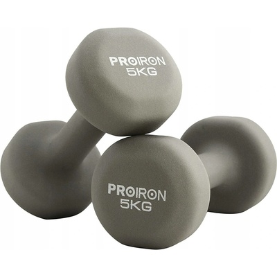 Proiron Činky potažené pogumované 2 x 5 kg