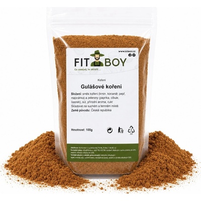 FITBOY Gulášové korenie jemné 100g