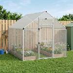 vidaXL Клетка за птици Сребристо 181, 5 x 221 x 173, 5 см (42036855)