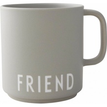 DESIGN LETTERS Porcelánový hrnček Grey Friend 300 ml